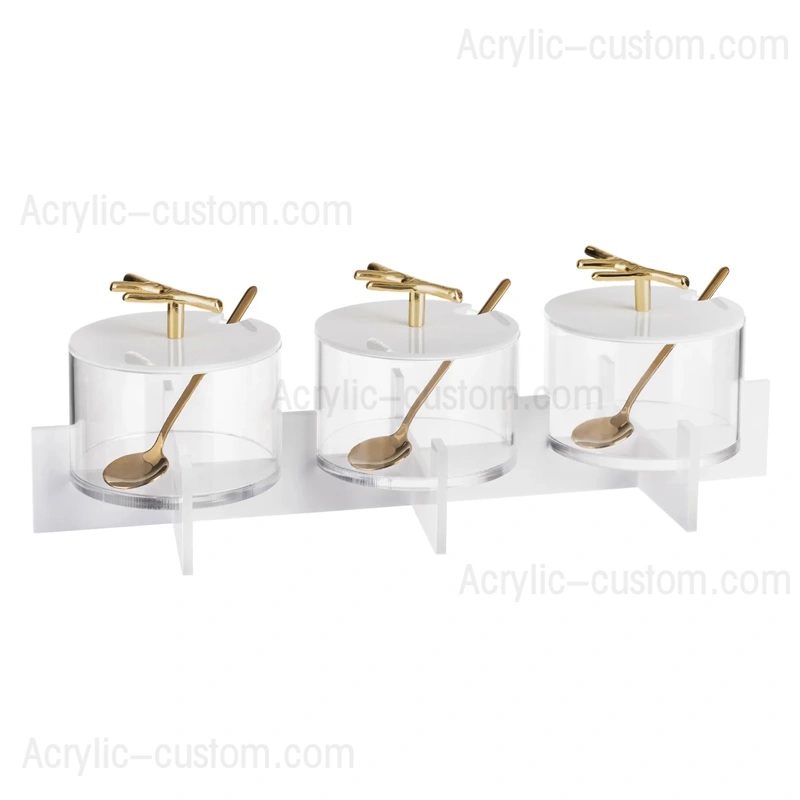 lucite twig ディップボウルセット - アクリルディップボウルセット