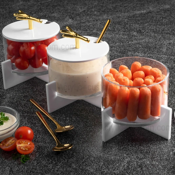 lucite twig ディップボウルセット - アクリルディップボウルセット