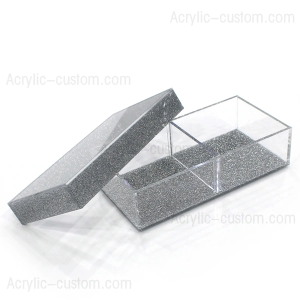 小さなアクリルの取り外し可能な仕切りトレイ - ルーサイトセクショントレイ