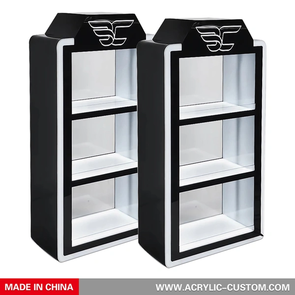 LED 蒸気ディスプレイ ケース/アクリル小売電子リキッド ディスプレイ ラック
