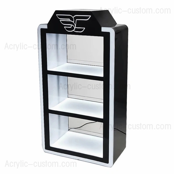 LED 蒸気ディスプレイ ケース/アクリル小売電子リキッド ディスプレイ ラック