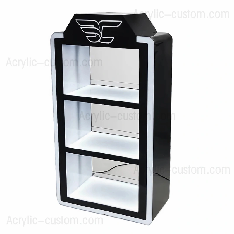LED 蒸気ディスプレイ ケース/アクリル小売電子リキッド ディスプレイ ラック