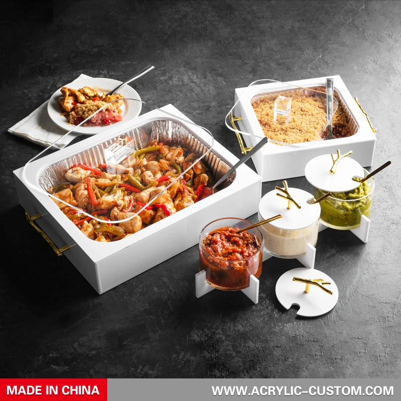 lucite スマート装飾パン - 9x13 パンホルダー