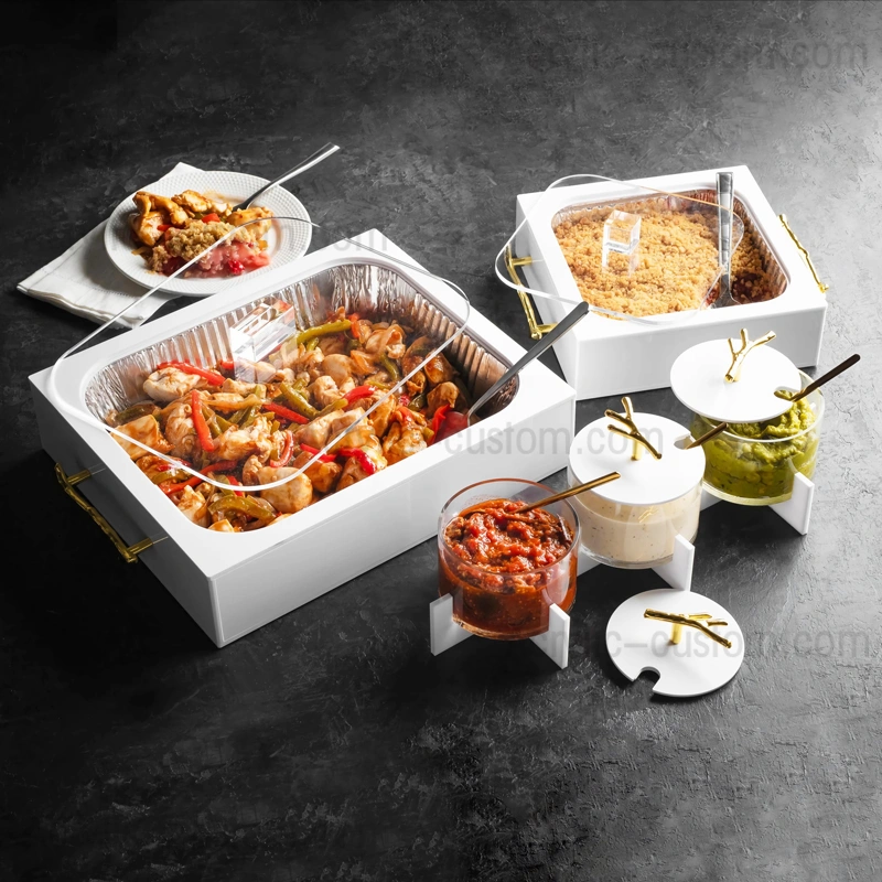 lucite スマート装飾パン - 9x13 パンホルダー