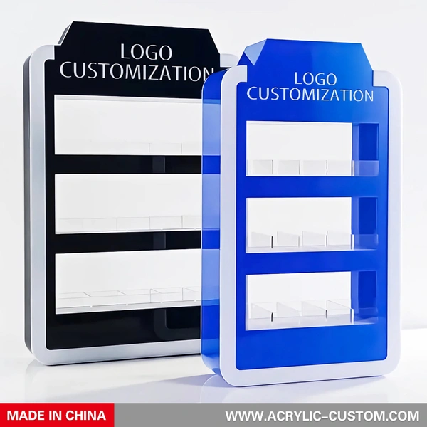 vape ショップのディスプレイ ケース/7 色の LED を備えた多層蒸気ディスプレイ