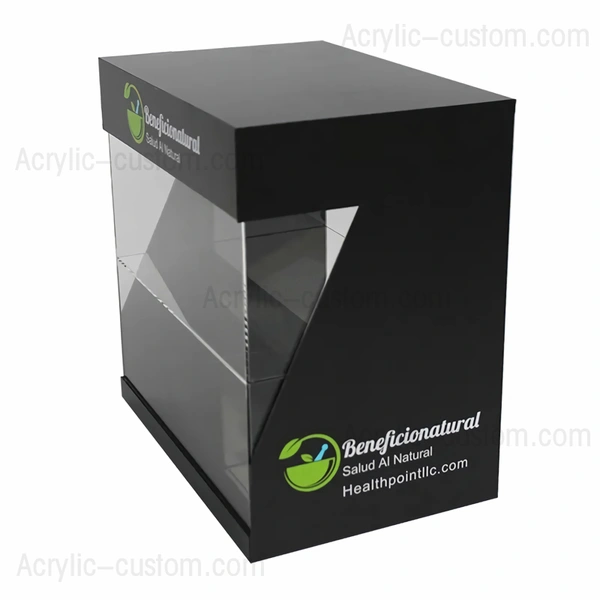 E-Cigarette/Vape Juice Base Tabletop Display - Retail Shop Showcase