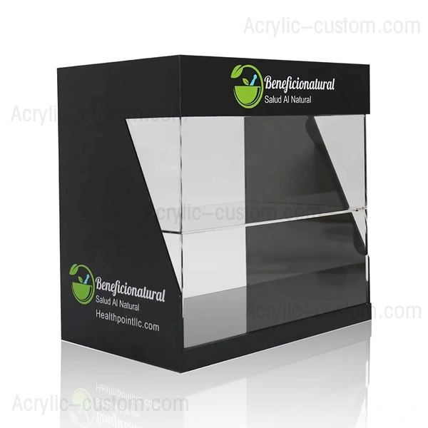 E-Cigarette/Vape Juice Base Tabletop Display - Retail Shop Showcase