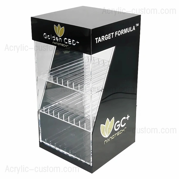 タバコショップ LED 卓上ディスプレイキャビネット - vaping ディスプレイケース