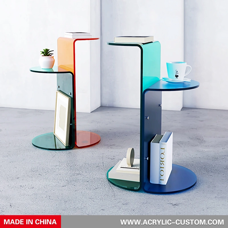 モダンなアクリルサイドテーブル - ルーサイトテーブル卸売