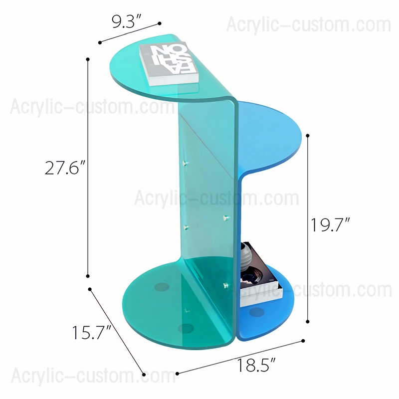 モダンなアクリルサイドテーブル - ルーサイトテーブル卸売