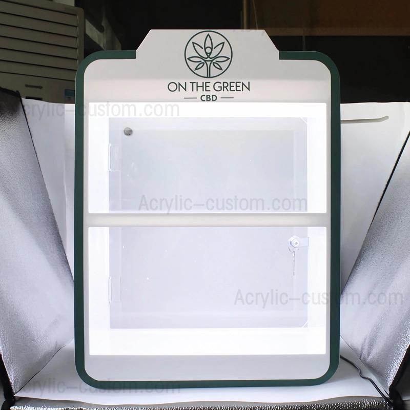 Розничная настольная витрина для электронных сигарет - витрина cbd vape на заказ