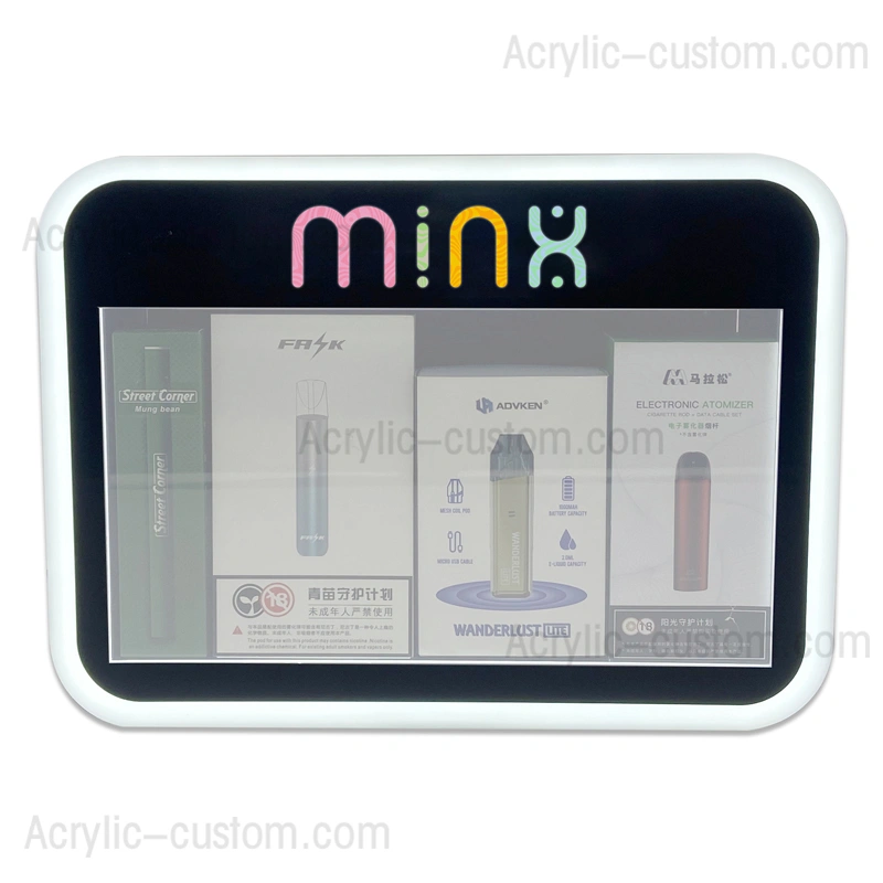 Небольшая витрина для паров и вейпов со столешницей - витрина для электронных сигарет