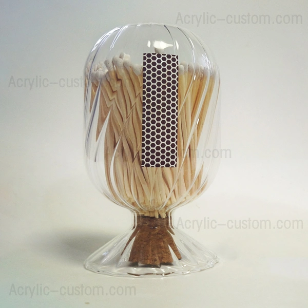 ガラス瓶に入ったマッチ | 写真 ガラス瓶に入ったマッチ ヘリックスマッチ クローシュボトル スキームデザイン