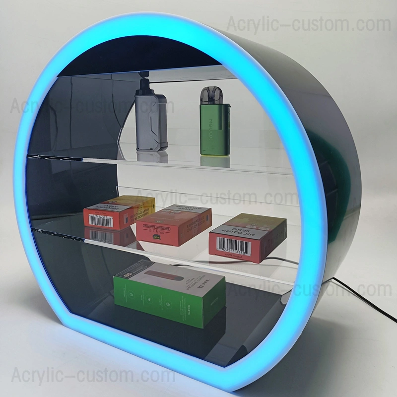 アーク電子タバコの陳列キャビネット | LED VAPE ディスプレイケース卸売