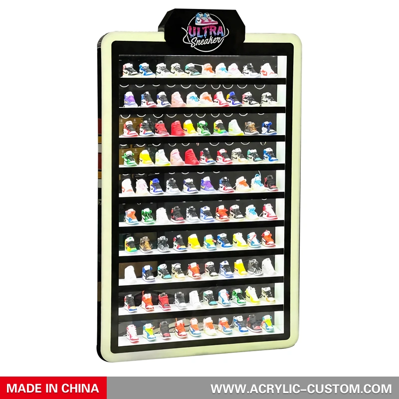 カウンタートップキーホルダーディスプレイケース - カスタマイズされたアクリルディスプレイケース