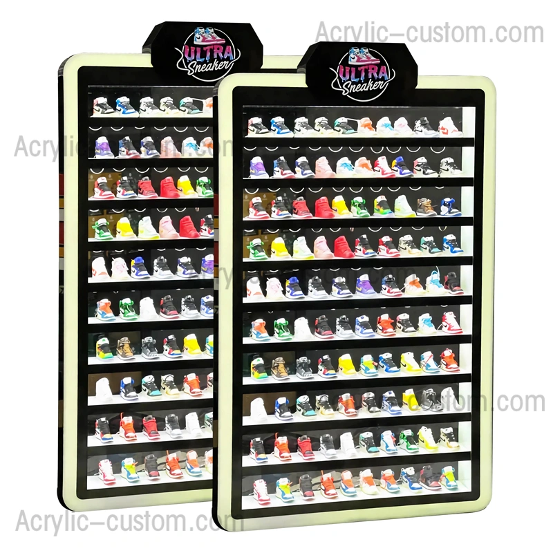 カウンタートップキーホルダーディスプレイケース - カスタマイズされたアクリルディスプレイケース