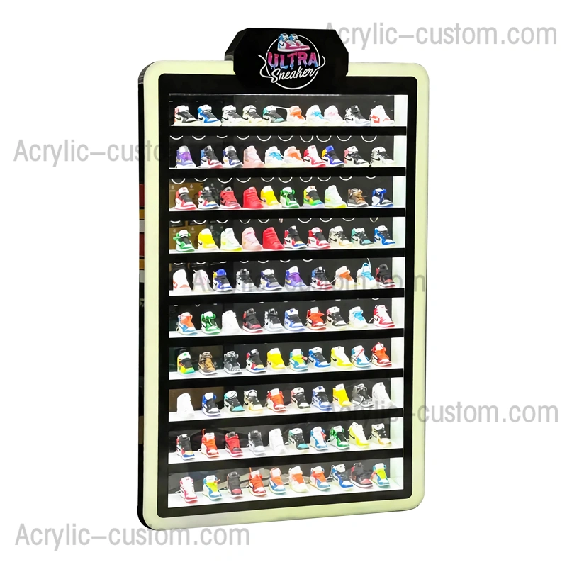 カウンタートップキーホルダーディスプレイケース - カスタマイズされたアクリルディスプレイケース