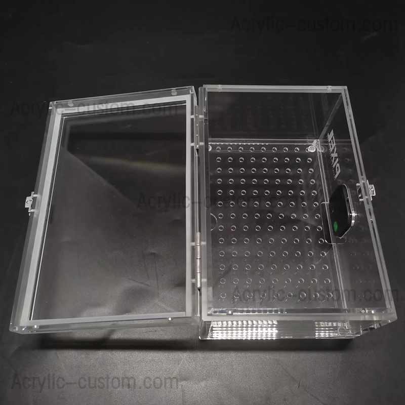 シガーディスプレイヒュミドールボックス - 湿度温度計付きピクセルヒュミドール