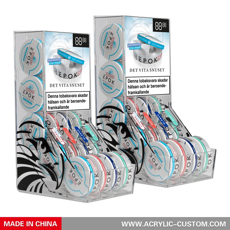 スヌース ディスプレイケース - スヌース 重力ディスペンサー ディスプレイスタンド