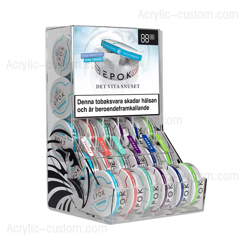 スヌース ディスプレイケース - スヌース 重力ディスペンサー ディスプレイスタンド