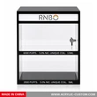 Lockable Acrylic Vape & Cigarette Display Case | Countertop Retail Cabinet