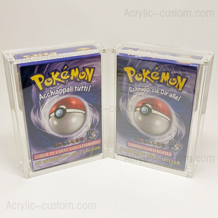 Pokemon-Basis-Starter-Deck-Booster-Box-Acrylgehäuse