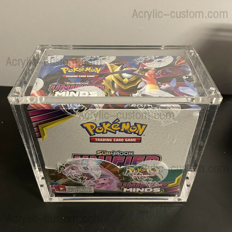 Pokemon ETB Elite Trainer Box Magnetic Acrylic Display Case