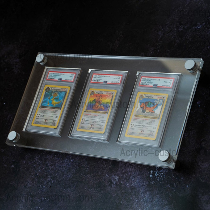 Pokemon Card PSA Slab Display Stand Graded Card Holder