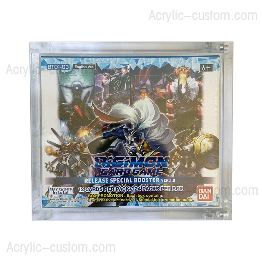 Magnet Acrylic Booster Box Protective Case