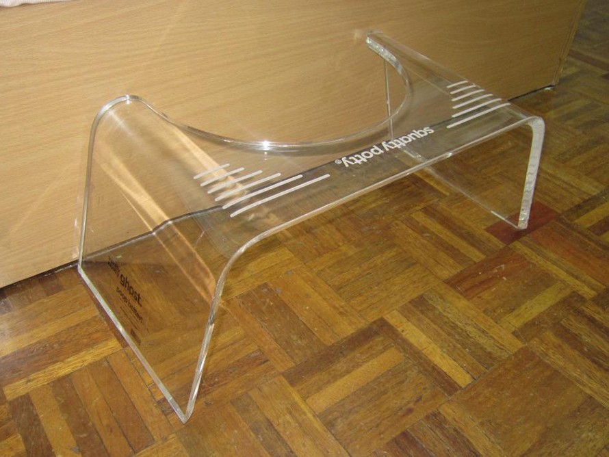 clear acrylic toilet stool for squatting