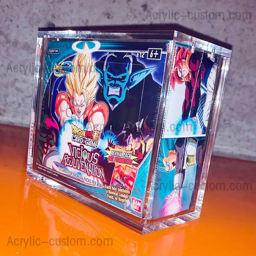 Vitrina magnética Dragon Ball Super Acrílico Booster Box
