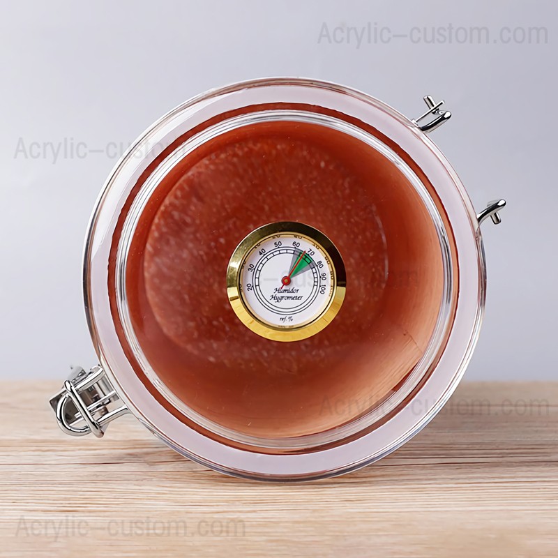 Acrylic Humidor Jar, Acrylic Cigar Humidor Boxes