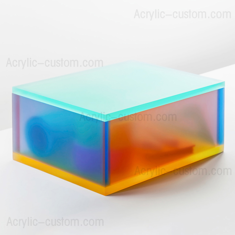 Frosted Acrylic Jewellery Packaging Box