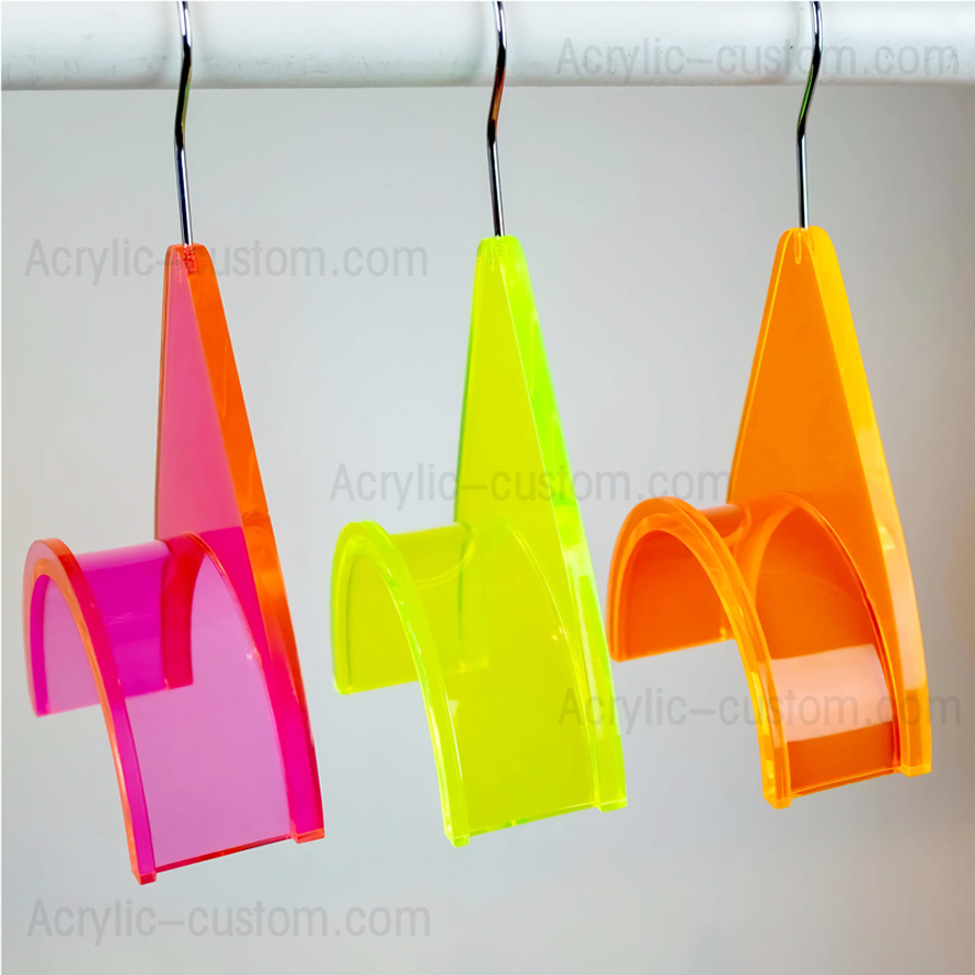 Clear Acrylic Purse Hangers Luxury Handbag Hangers with Hook