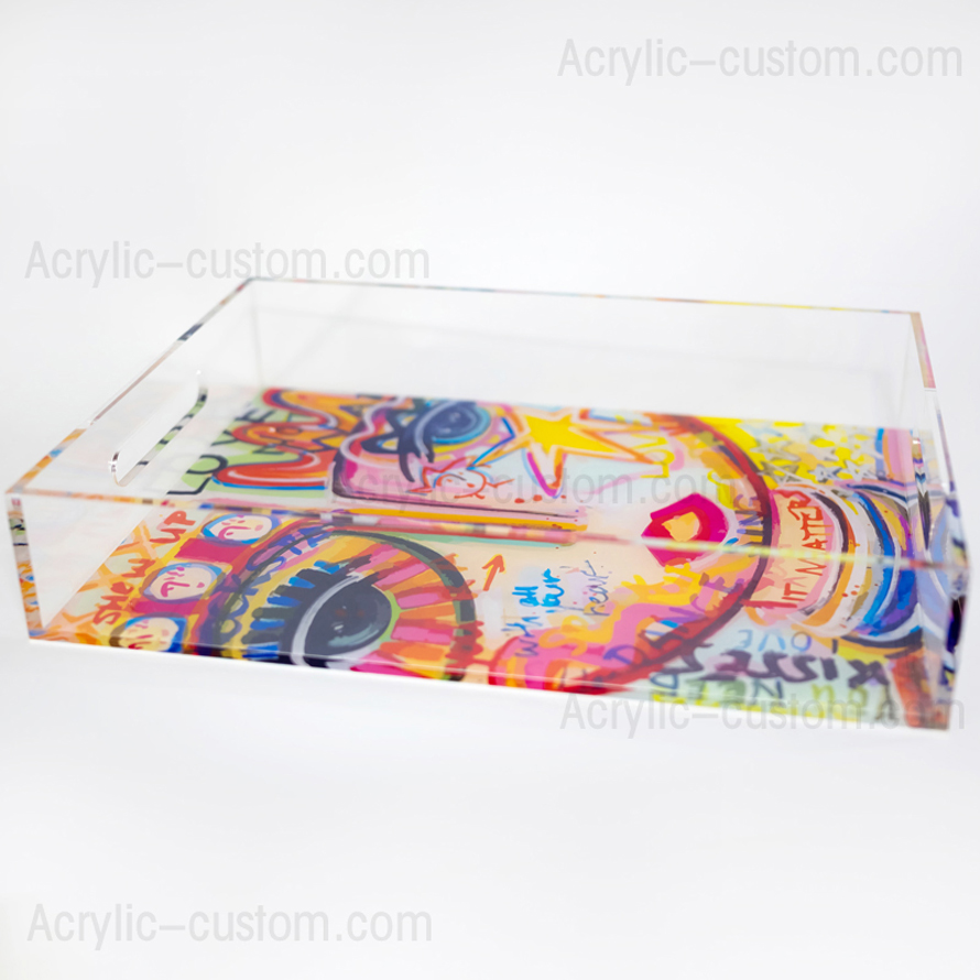 Decorative Acrylic Tray