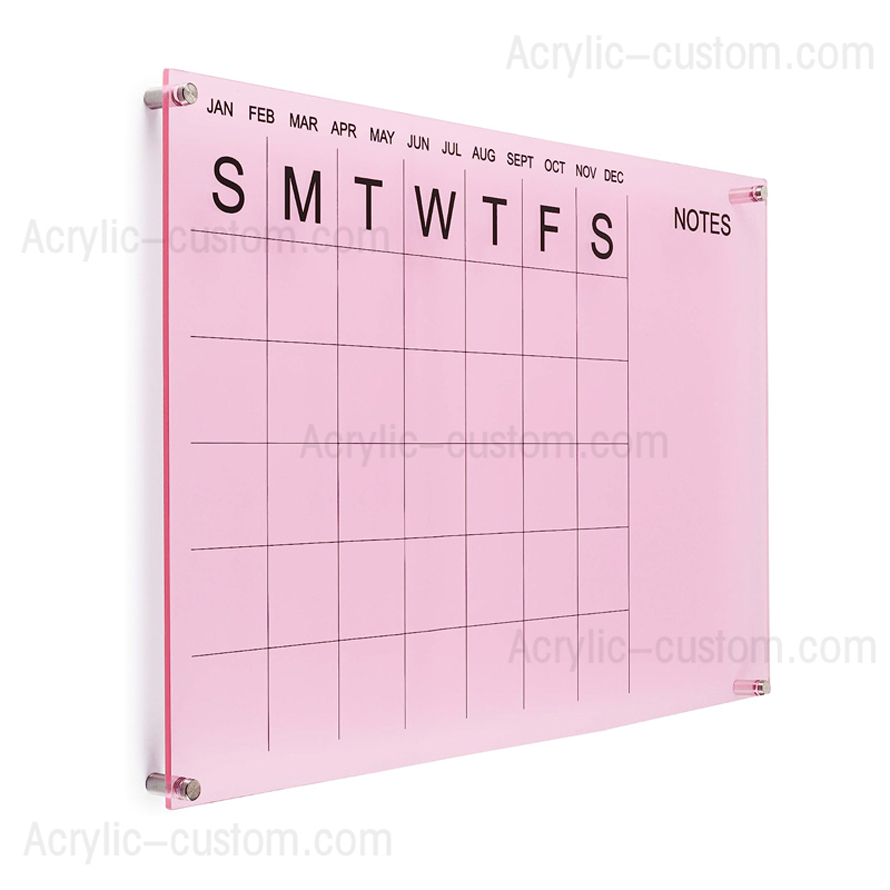 Dry Erase Calendar Board Wall Planner