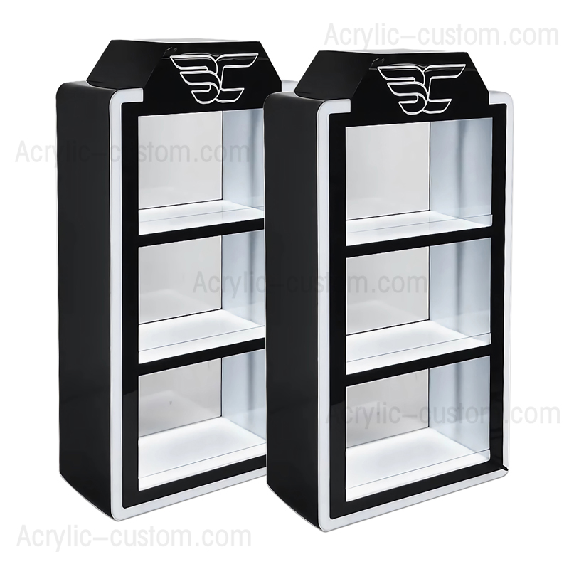 LED Vapor Display Cases/Acrylic Retail E-Liquid Display Rack