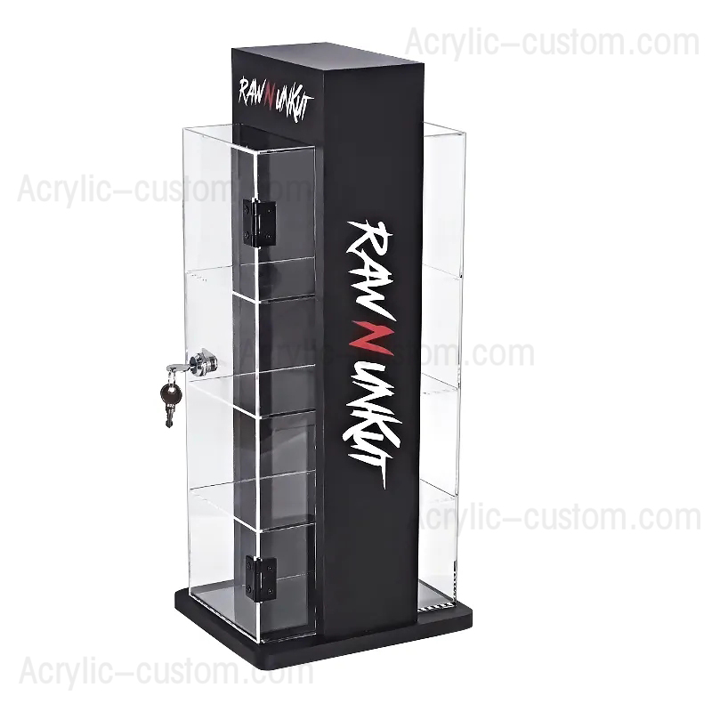 Vitrina de acrílico personalizada Vape Shop