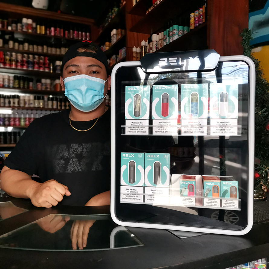 vape display case ideas