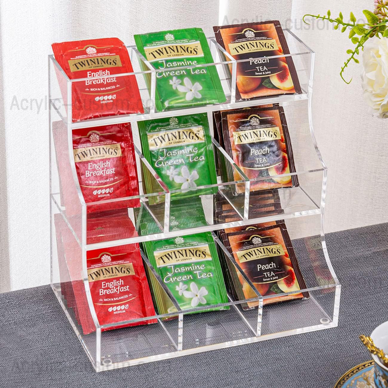 Tea Bag Holder Tea Storage Bin Box