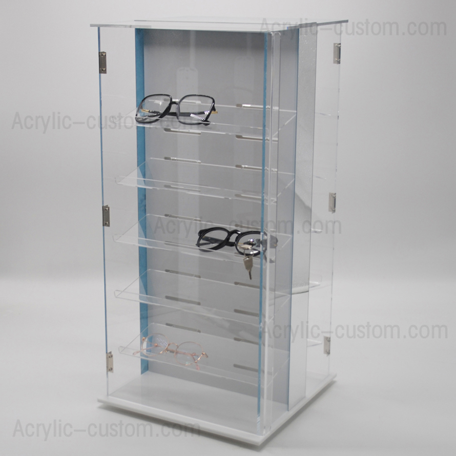 Rotating Acrylic Display Cases