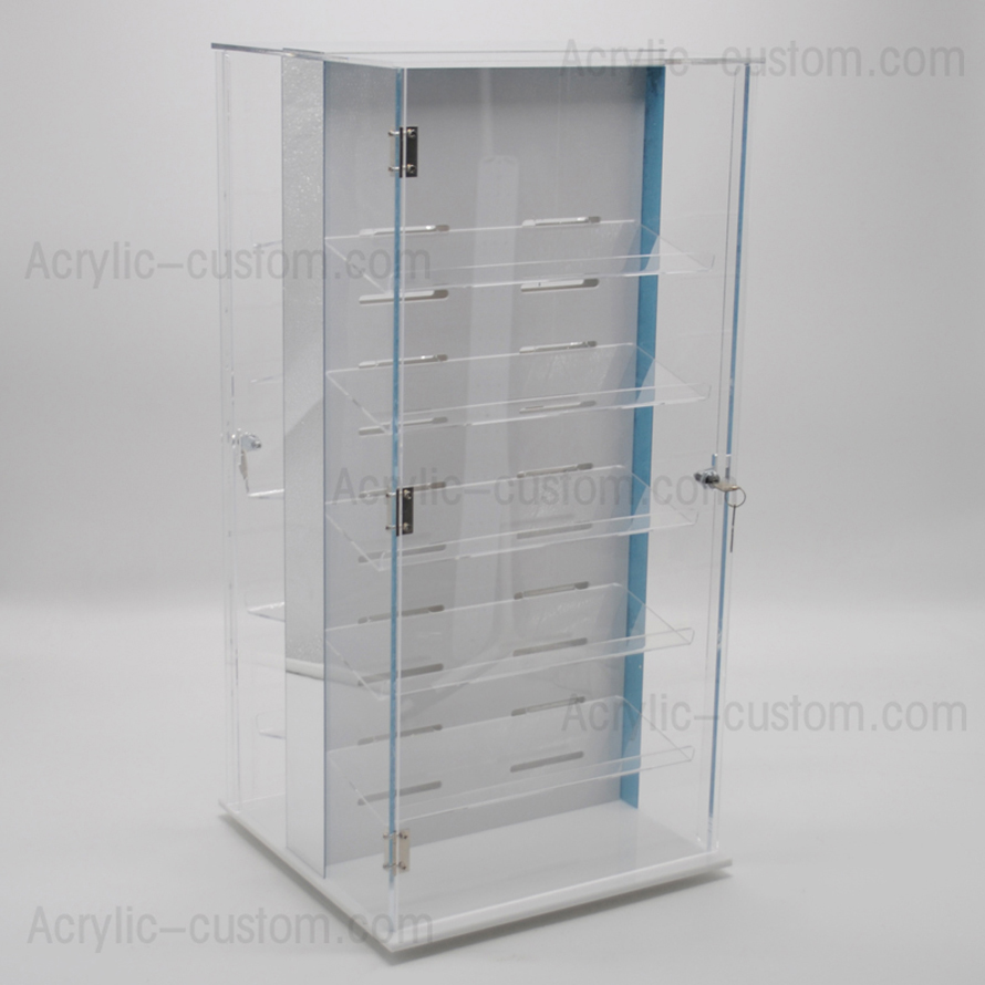 Glasses Display Cabinet With Lock