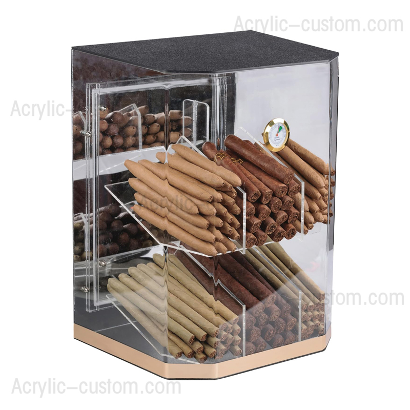 Humidors for Table Top Display & Counter Top Showcase Use