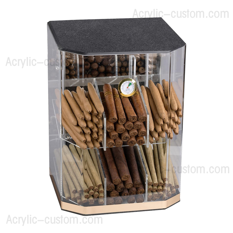 Zigarren-Display-Humidor aus Acryl