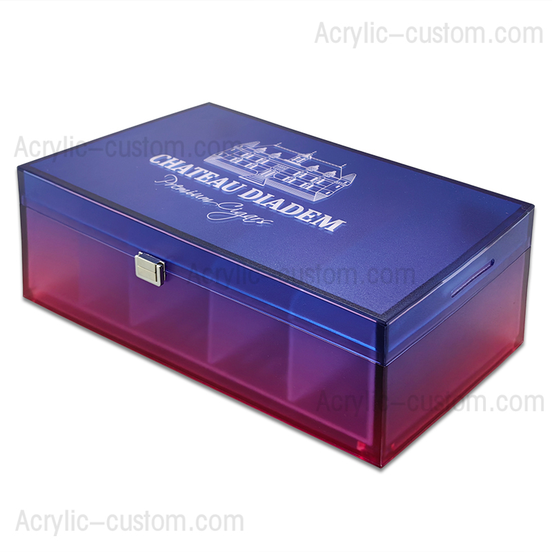 Acrylic Cigar Box | Gradient Cigar Humidor