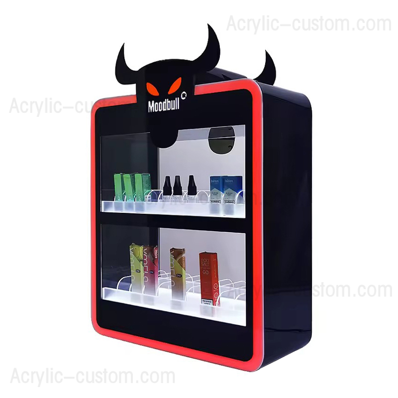 Vape Store & E-cigarette LED Display Cases