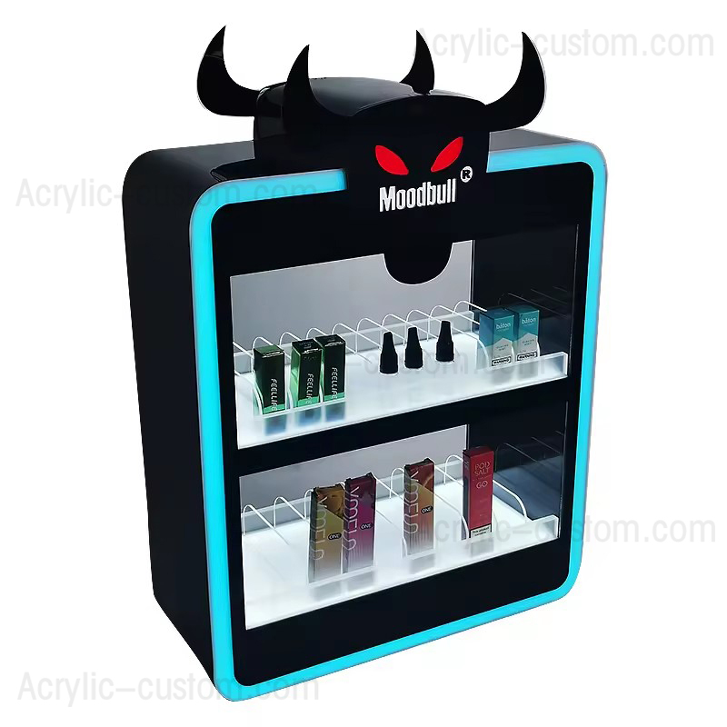 Vape Store LED Display Cases Wholesale Supplier