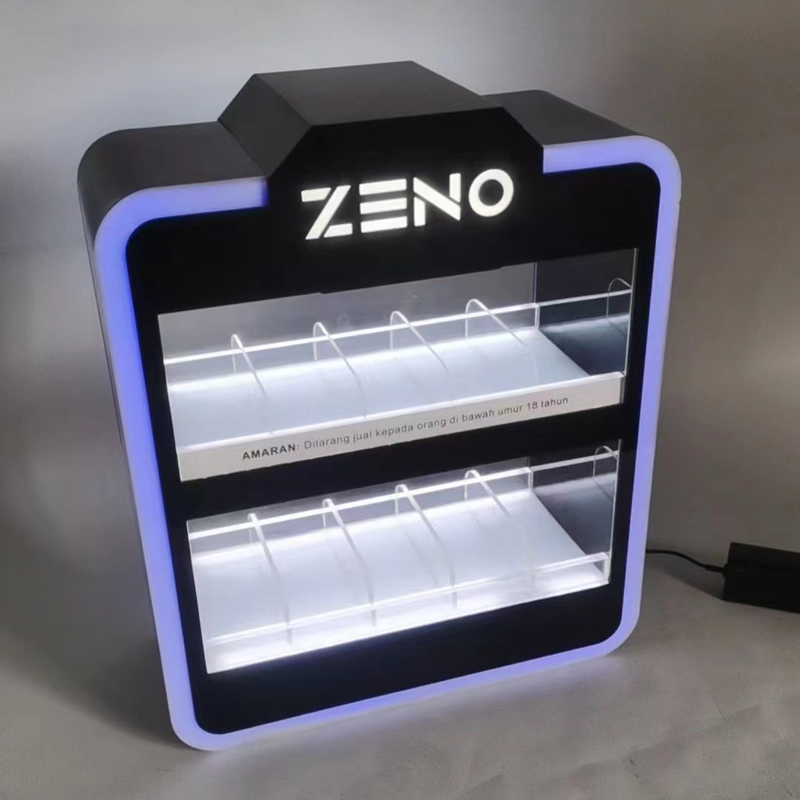 Custom Acrylic E-Cigarette Display Cases