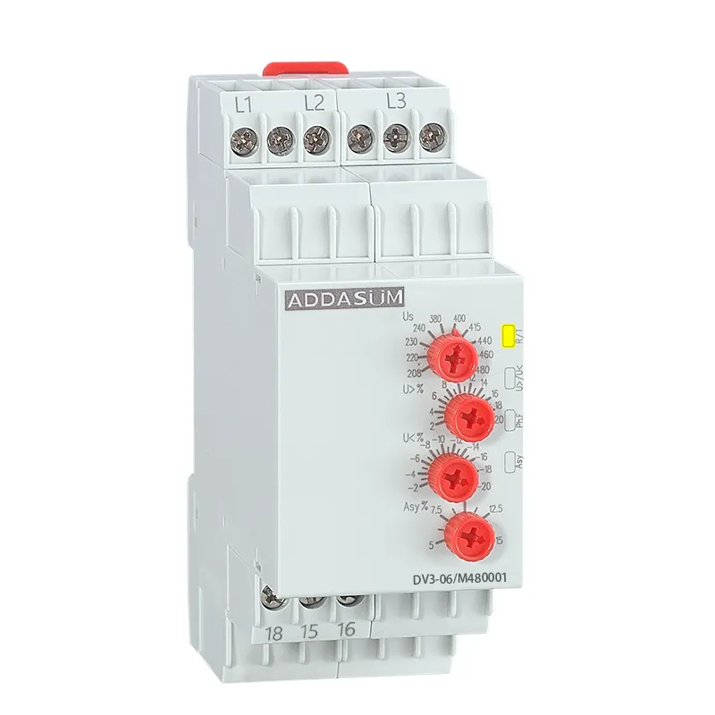 相序、断相、过压、欠压不平衡