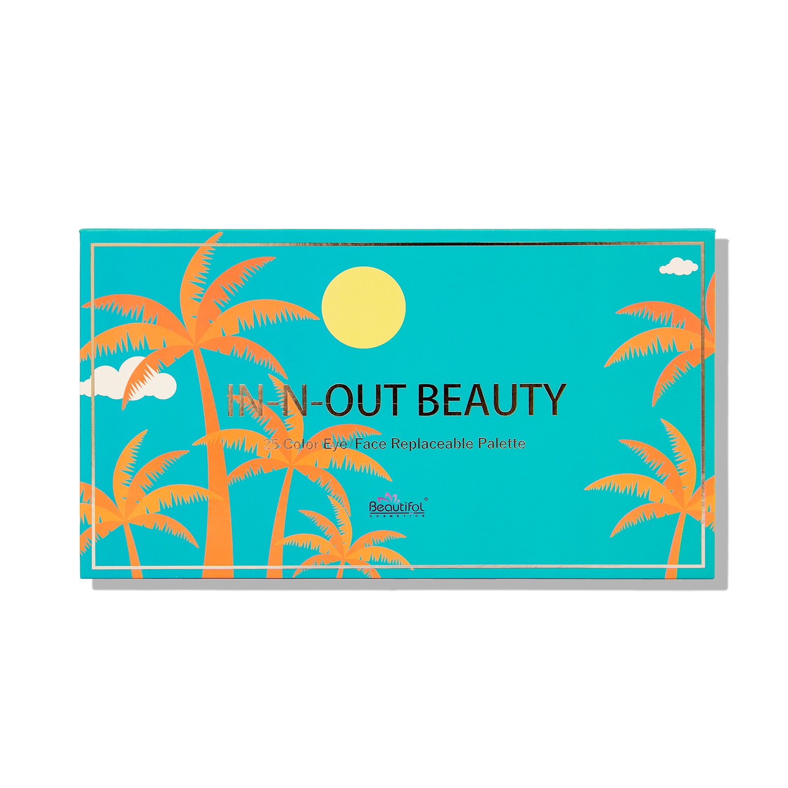 IN-N-OUT BEAUTY 25 COLOR EYE/FACE REPLACEABLE PALETTE